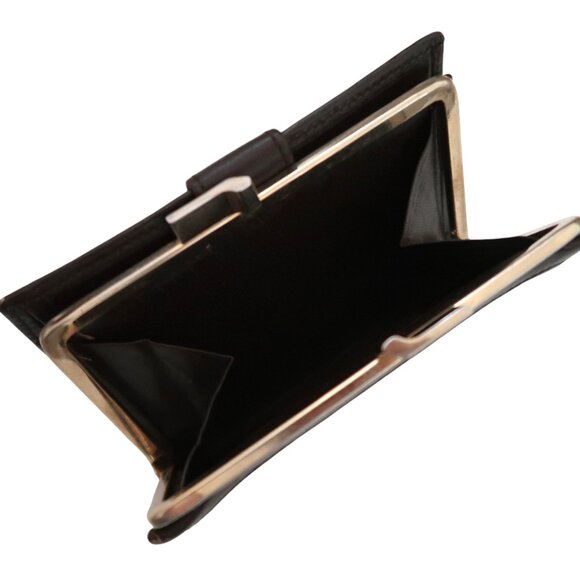 vtg GIVENCHY logo jacquard French purse wallet - Picture 5 of 6